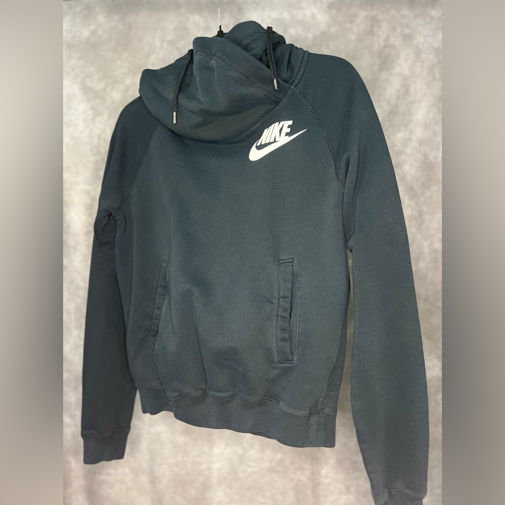 Nike Cross Neck Hoodie | Sz Sm